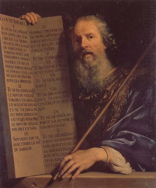 Philippe de Champaigne Moses with th Ten Commandments china oil painting image